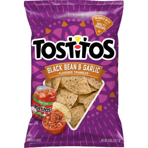 Package - TOSTITOS® Black Bean & Garlic
