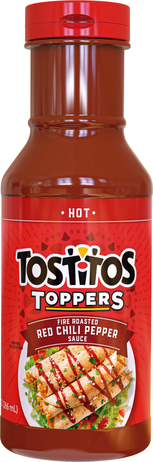 Package - TOSTITOS® Toppers™ Fire Roasted Red Chili Pepper Sauce