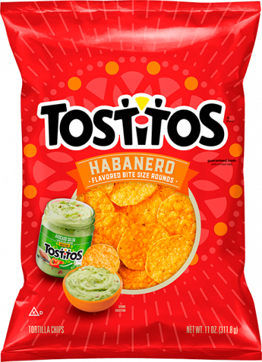 Package - TOSTITOS® Habanero Flavored Bite Size Rounds